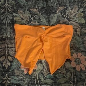Orange Women's Butterfly Top